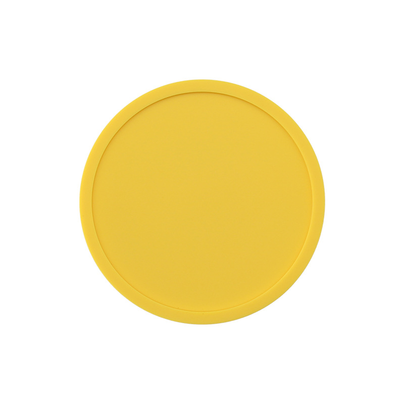 Custom Round Silicone Coaster view 9