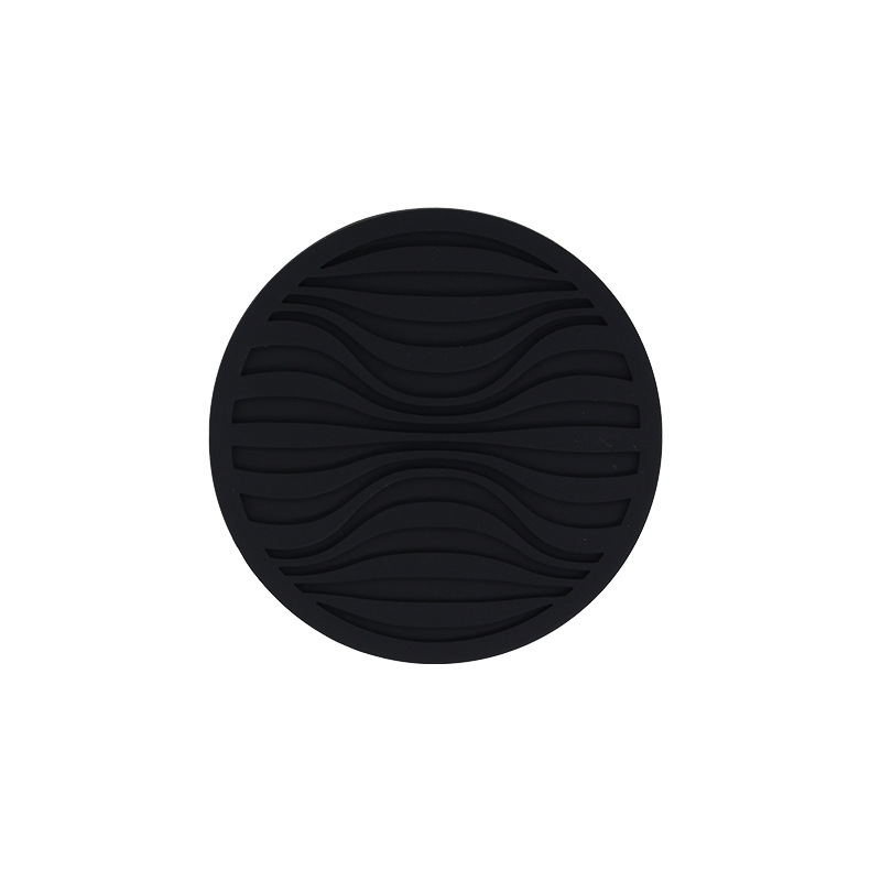 Custom Wavy Silicone Coaster view 4
