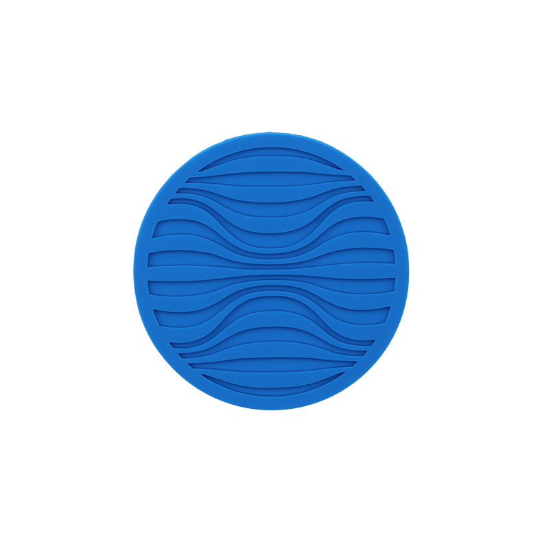 Custom Wavy Silicone Coaster view 8