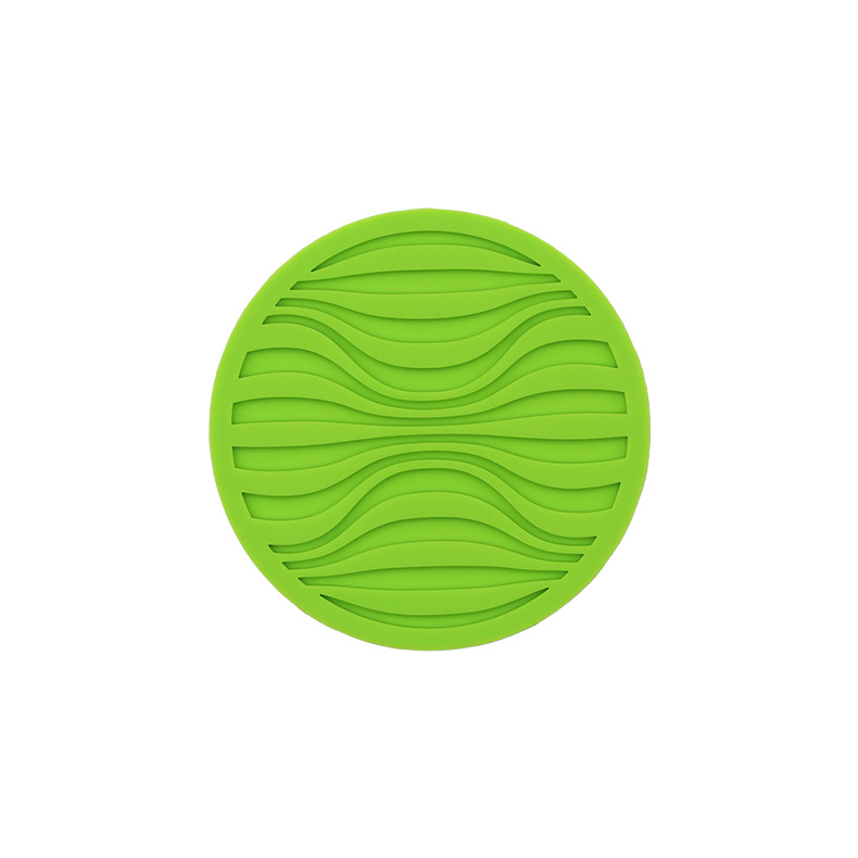 Custom Wavy Silicone Coaster view 10