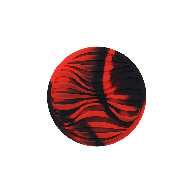 Custom Wavy Silicone Coaster view 13