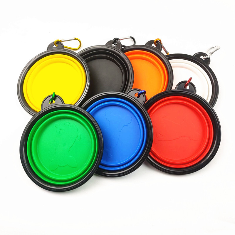 Portable Silicone Pet Bowl (L) view 2