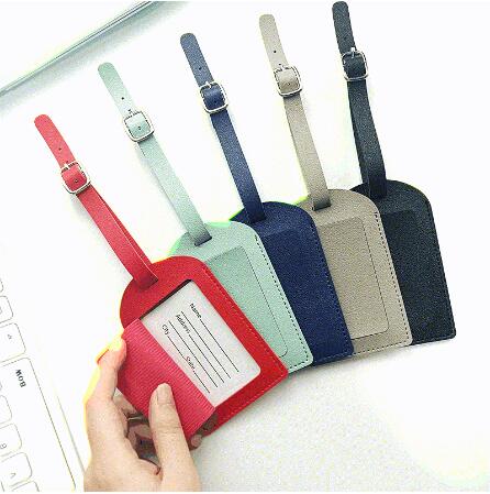 Custom Thickened PU Luggage Tag view 2