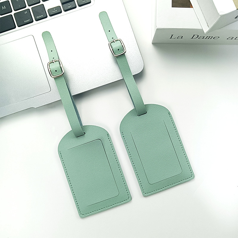 Custom Thickened PU Luggage Tag view 3