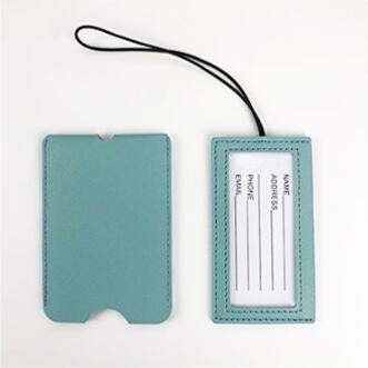 Concealed Leather Luggage Tag view 7
