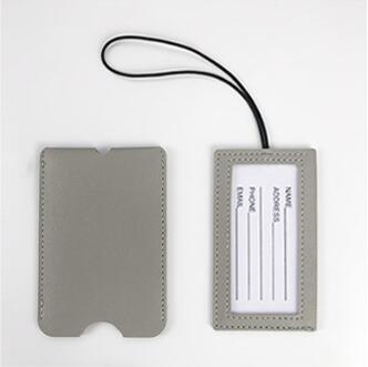 Concealed Leather Luggage Tag view 9