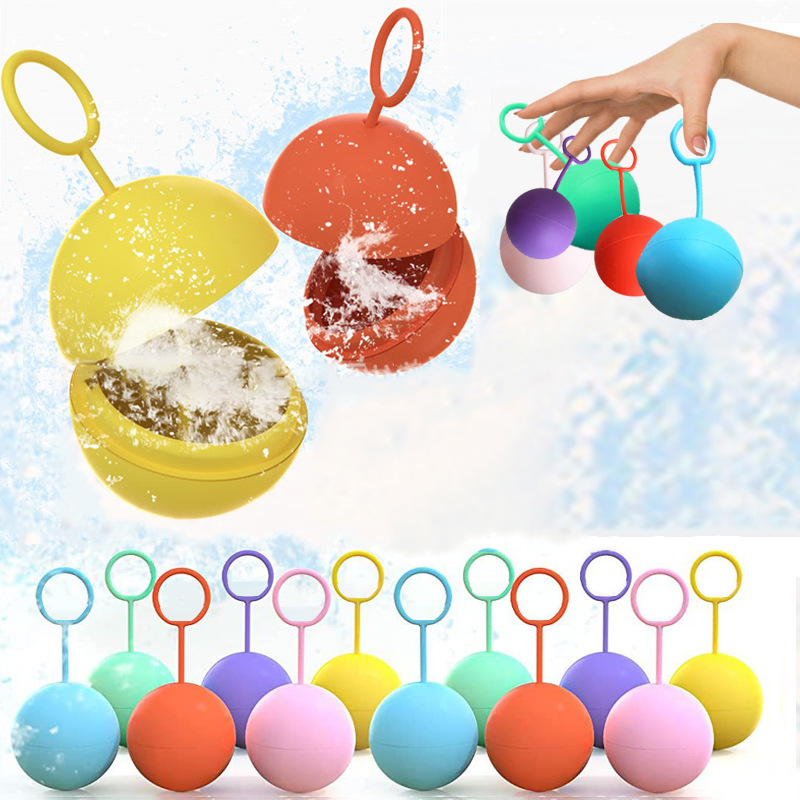 Silicone Ring-Pull Water Balloon Toy view 2