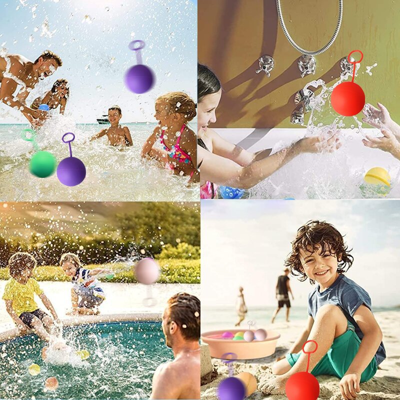 Silicone Ring-Pull Water Balloon Toy view 4
