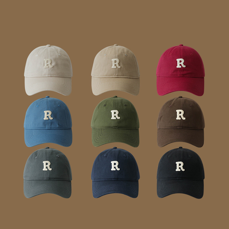 Custom letter baseball cap