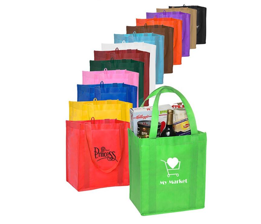 Non-Woven Grocery Tote Bag view 2