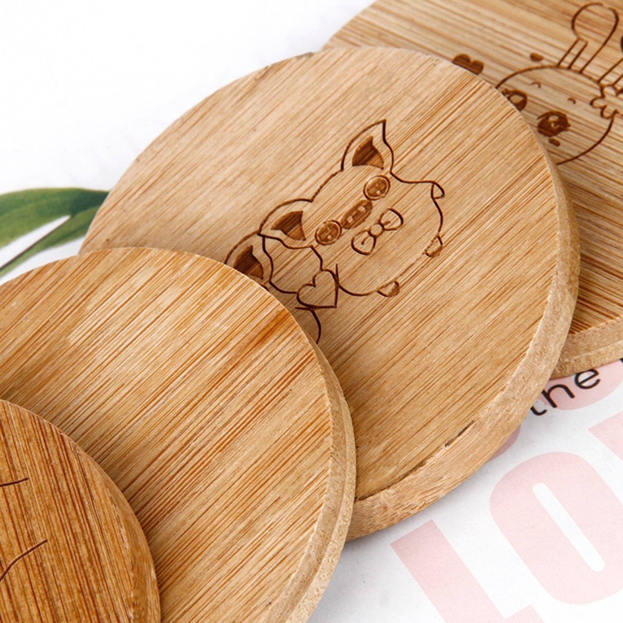 Bamboo Cosmetic Mirror view 2