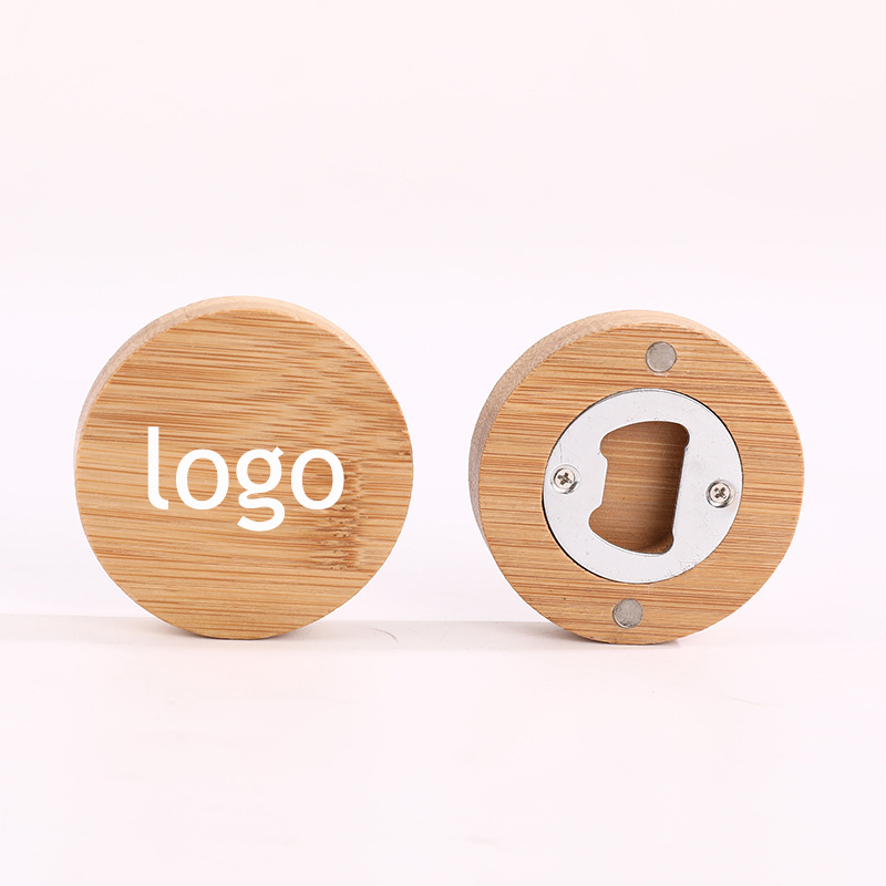 Magnetic Bamboo Bottle Opener view 4