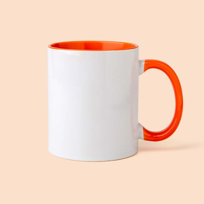 11 Oz. Two Tone Latte Mugs view 2