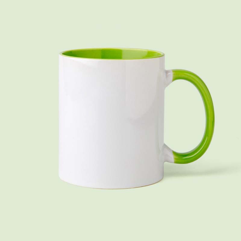 11 Oz. Two Tone Latte Mugs view 5