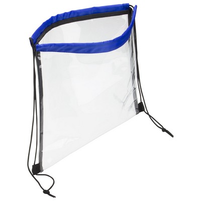 Clear Drawstring Backpack view 4