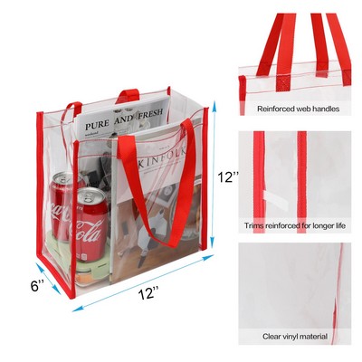Clear Stadium Tote Bag view 2