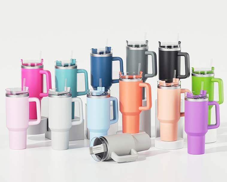 Maxim 40 oz Vacuum Insulated Stainless Steel Mug