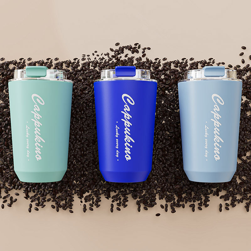 13 oz Double Vacuum Coffee Tumbler view 2