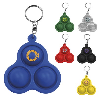 Universal Source? Pop 3 Bubbles Keychain