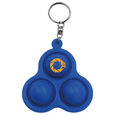 Universal Source? Pop 3 Bubbles Keychain view 3