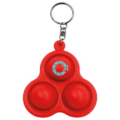 Universal Source? Pop 3 Bubbles Keychain view 5