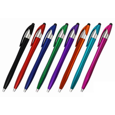 The Stylish Milano Stylus Ballpoint Pen view 2