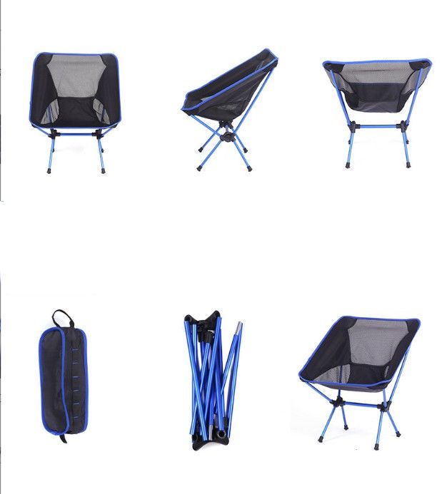 Outdoor Portable Folding Camping Chairs Beach Chair view 3