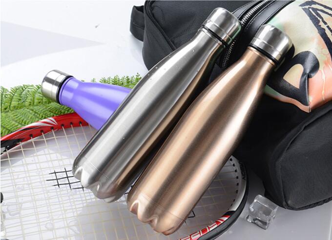 17oz Fashion Color Vacuum Coke Bottle