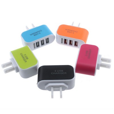 3 Port USB Charger view 2