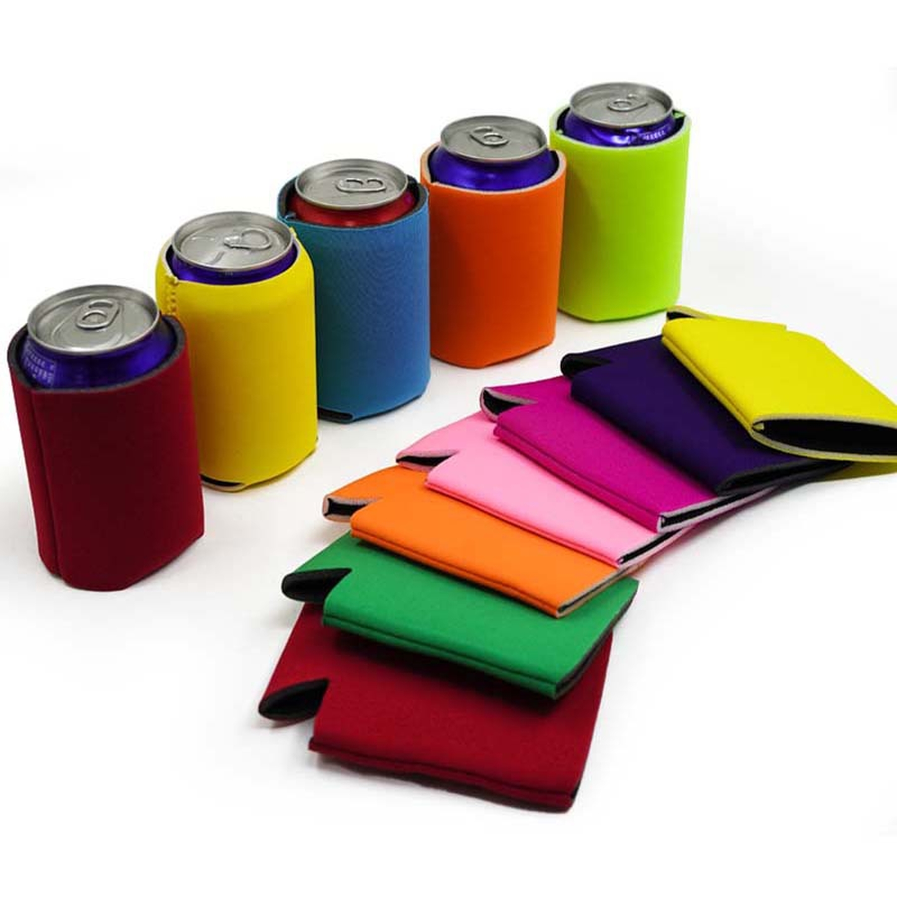 Collapsible Neoprene Can Cooler view 2