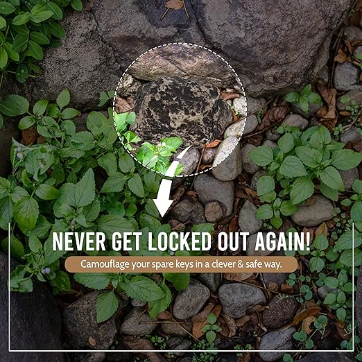 Hide-a-Spare-Key Fake Rock - Looks & Feels like Real Stone view 7
