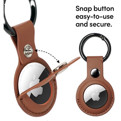 Custom Airtag Case Protective Leather Case view 4