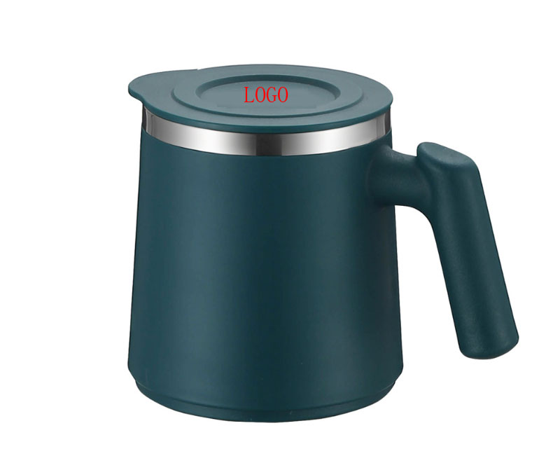 14 Oz. Handle Mug. Insulated Stainless Steel Coffee Mug