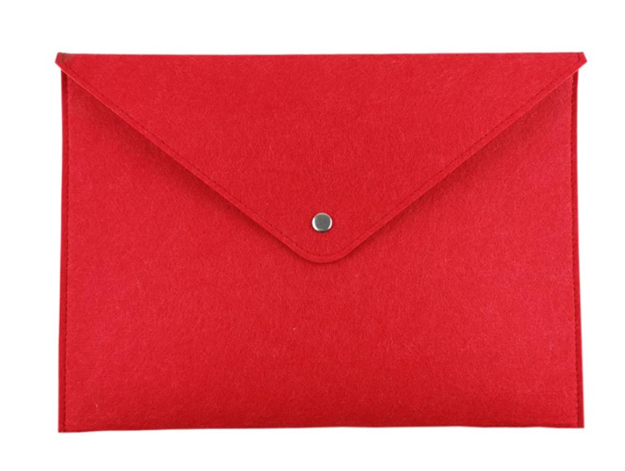 Custom A4 Felt File Bag view 2