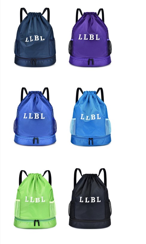 Nylon Drawstring Backpack