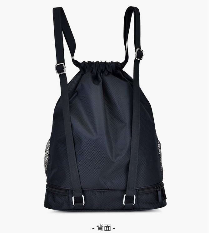 Nylon Drawstring Backpack view 3