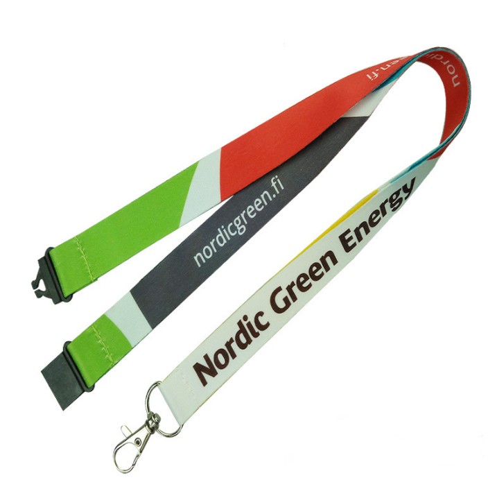 Polyester Custom Printed Lanyard