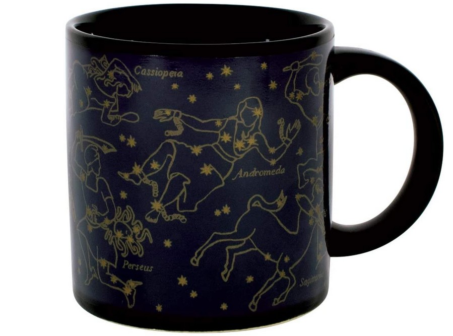 Heat Changing Constellation Mug - Add Coffee or Tea and 11 Constellations Appear view 3