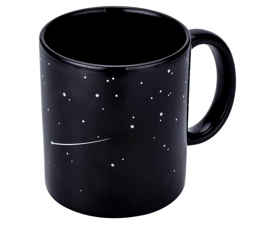 Heat Changing Coffee Mug Solar System Ceramic Heat Sensitive Color Changing Cup,11oz view 2