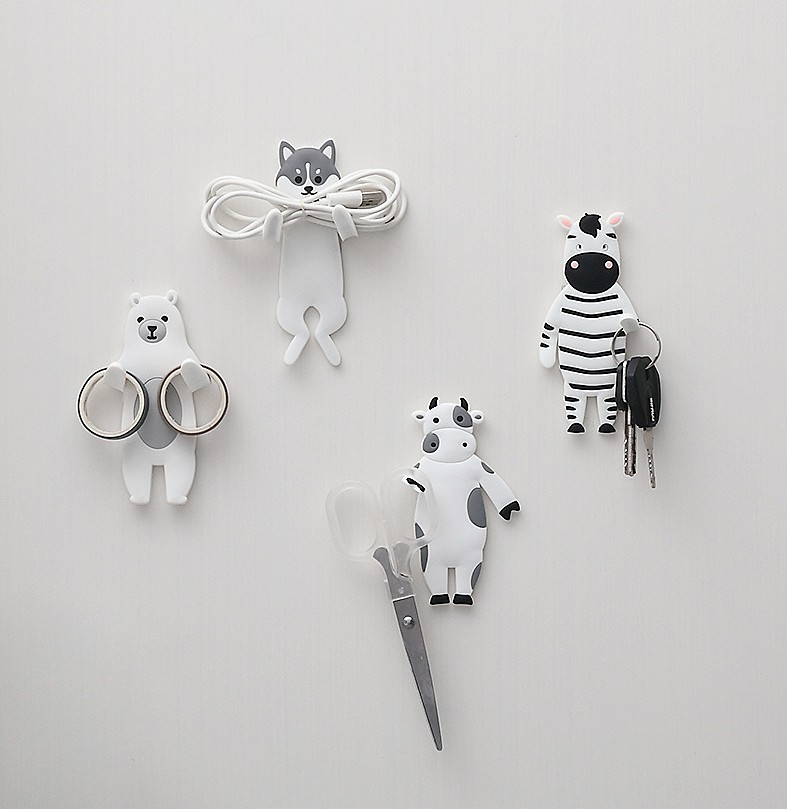 Economy Cute Cartoon Animal Decorative Hook view 2