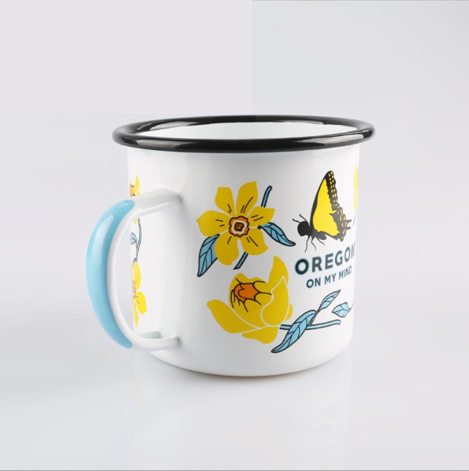 12oz.Economy Enamel Coffee Cup