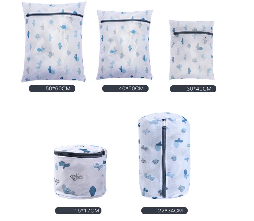 Economy Polyester Honeycomb Mesh Laundry Bag Set view 4