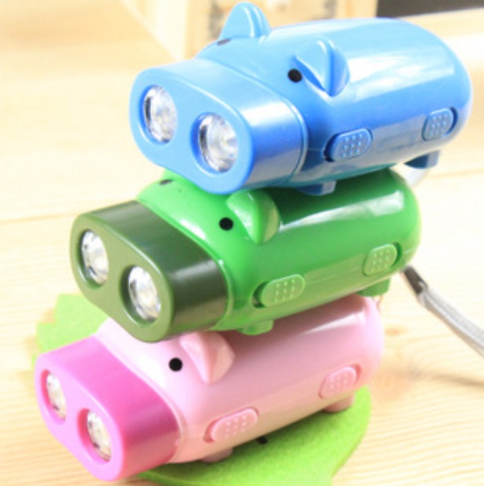 Hand Crank Powered Flashlight view 2