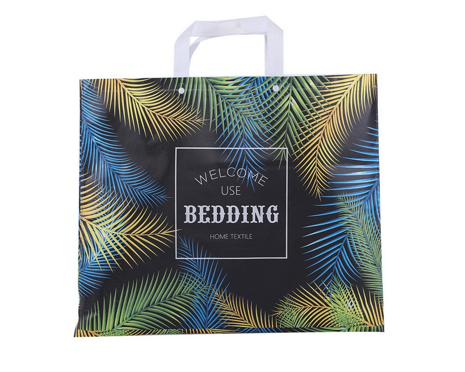 Custom Affordable Full Color Laminated Non-woven Tote Bag view 3