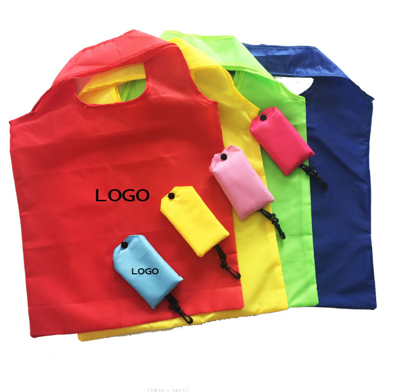 Foldable Reusable Economy Shopping Tote Bag 15"L x 16.14"H