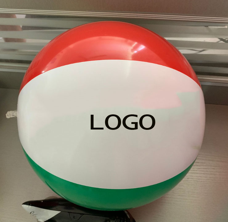 Custom 16" 6 Color Beach Ball