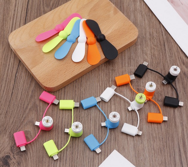 Bargain Price Bargain Price 3-in-1 Mini Phone Fan view 2