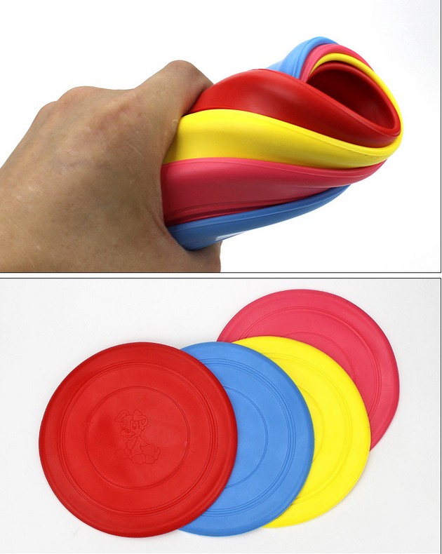 Bargain Price Soft Rubber Pet Flying Disc view 2