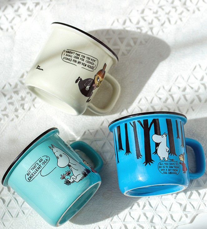 11oz. Economy Enamel Camping Cup view 2