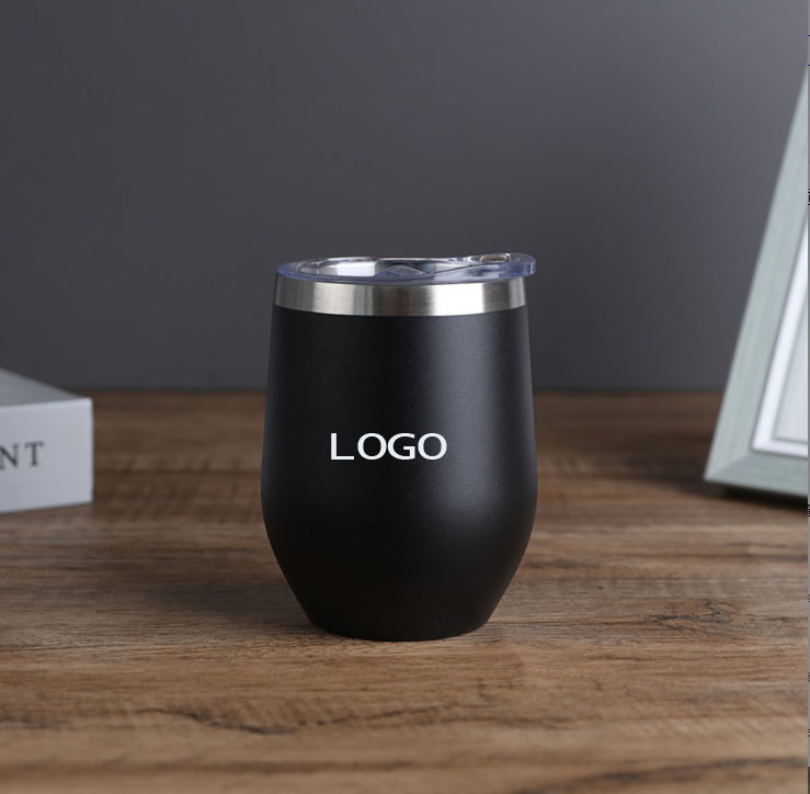 12oz. Economy Vacuum Insulated Stainless Steel Camping Mug